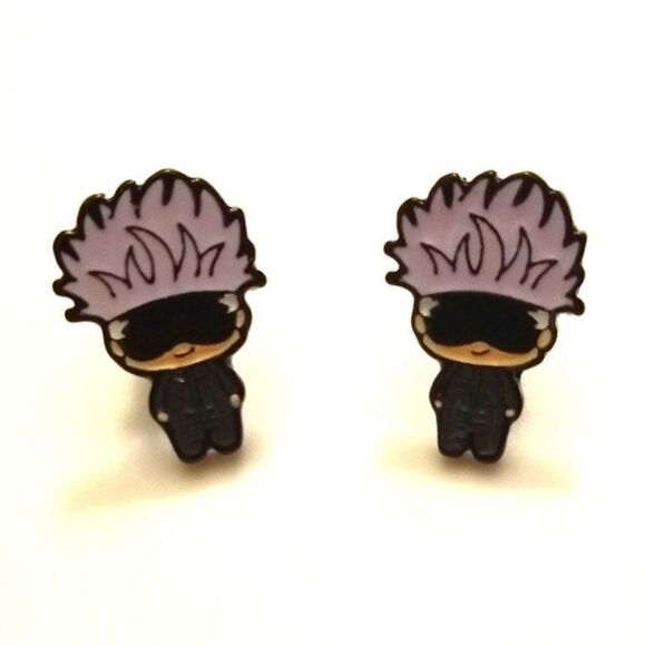 Jujutsu Kaisen Satoru Gojo Earrings - Picture 1 of 3